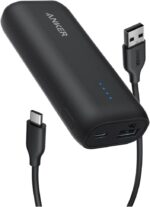 Anker 321 Power Bank (PowerCore 5200) (モバイルバッテリー 5200mAh 超コンパクト)【PSE認証済/PowerIQ搭載】 iPhone 16 / 15 / 14 / 13 Android その他各種機器対応（ブラック）