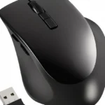 バッファロー マウス ワイヤレス 静音 5ボタン dpi切替 BlueLED ブラック BSMBW325BK