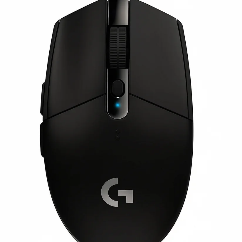 ゲーミングマウス G304 LIGHTSPEED ワイヤレス ゲーミング マウス 軽量 99g HERO 12Kセンサー 6個プログラムボタン 250時間連続使