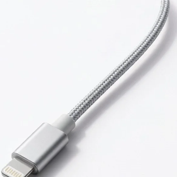 A8194 3.5mmオーディオケーブル Lightningコネクタ付き 3フィート/0.9m 丈夫な編組デザイン iPhone 14/13/12/11 iPa