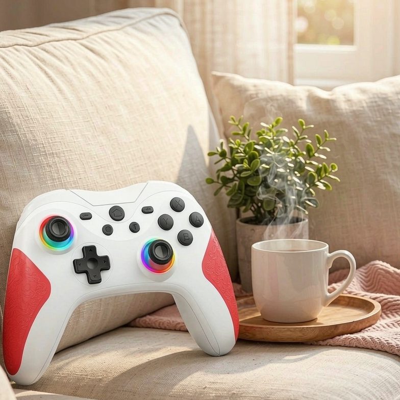 Switch コントローラー Switch2 TURBO連射機能 スイッチ コントローラー 20時間連続使用 マクロ機能 PCエンジン - detail 3