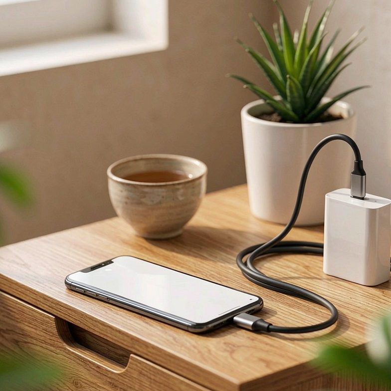 Prime USB-C & USB-C ケーブル Thunderbolt 5 (240W, 80Gbps) 1.0m | 240W出力 8K対応 最大80Gbps 高速データ転送 iPhone 16 / 15 MacBook Air Pro iPad Pro/Air 他対応 - 画像 (5)