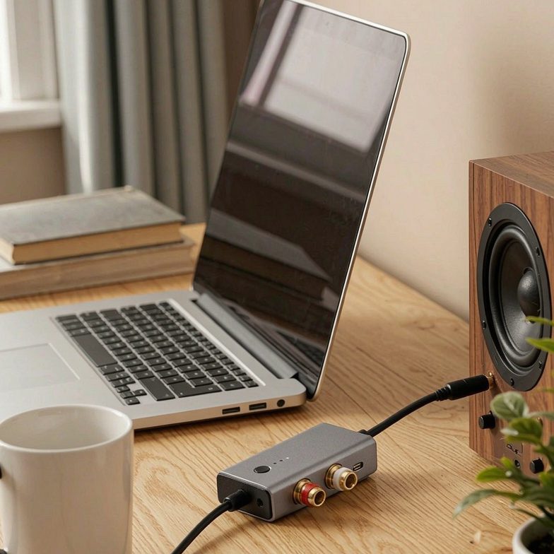 Soundsync Bluetoothレシーバー | トランスミッター レシーバー 2-in-1 Bluetooth 5 AUX RCA 光デジタル接続 対応 - 画像 (3)