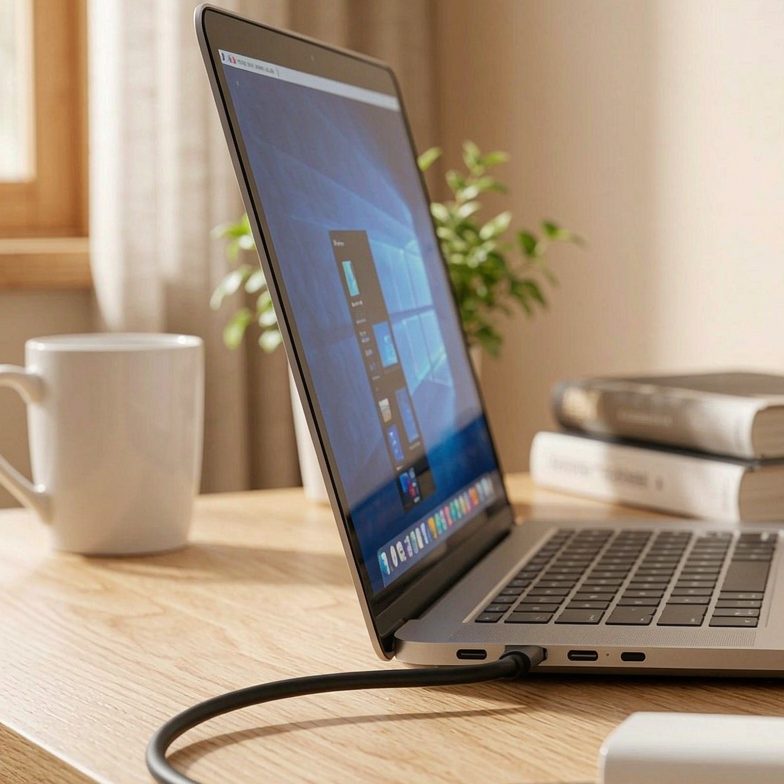 USB-C & USB-C Thunderbolt 4.0 100W ケーブル | USB-C & USB-C Thunderbolt 4 100W ケーブル - 画像 (3)